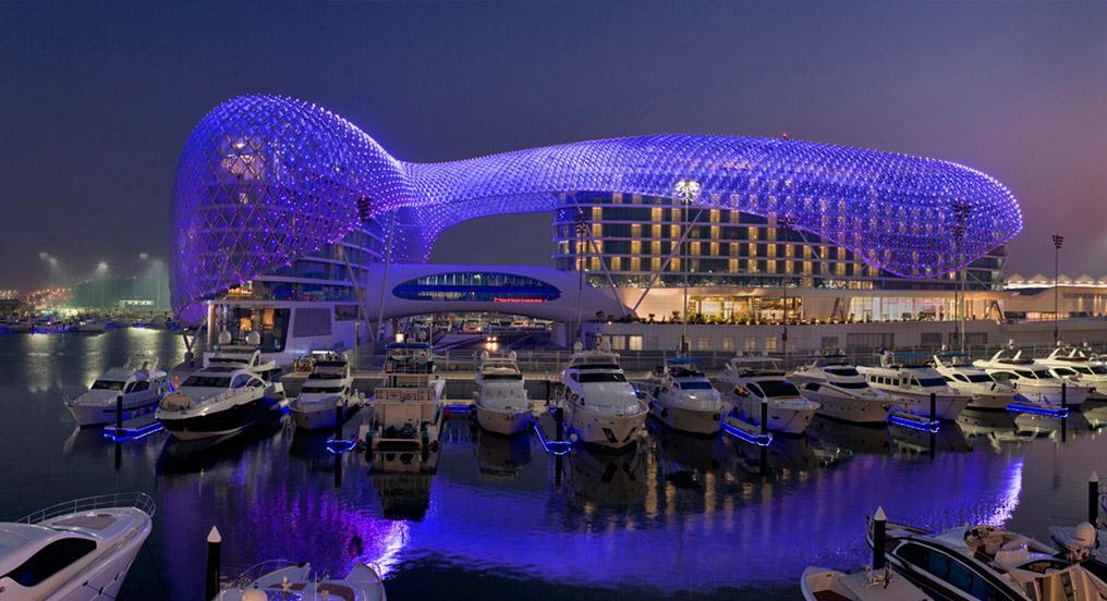 Hotel Centro Yas Island-by Rotana Abu Dabi Exterior foto